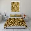 Leopard Print Bedding Set - 3 Pieces  Bedding Set (1 Duvet Cover, 2 Pillowcases, Duvet Not Included)