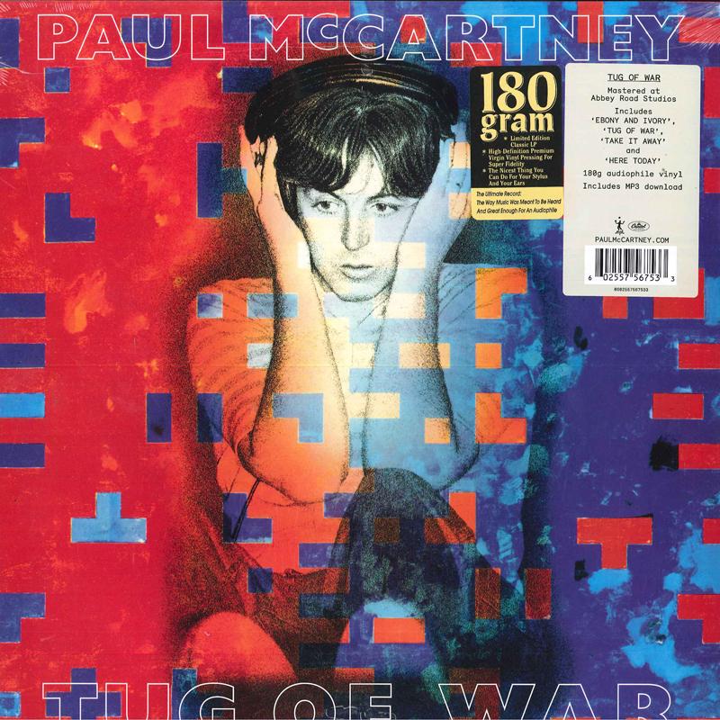 

LP Record PAUL MCCARTNEY - Tug Of War 0602557567533 MPL, Capitol Re 2017 US Rock