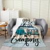 Dog Side My Side Throw Blanket Funny Pet Lover Design for Living Room Decor Gift for DogOwner Gift for Her 70x100