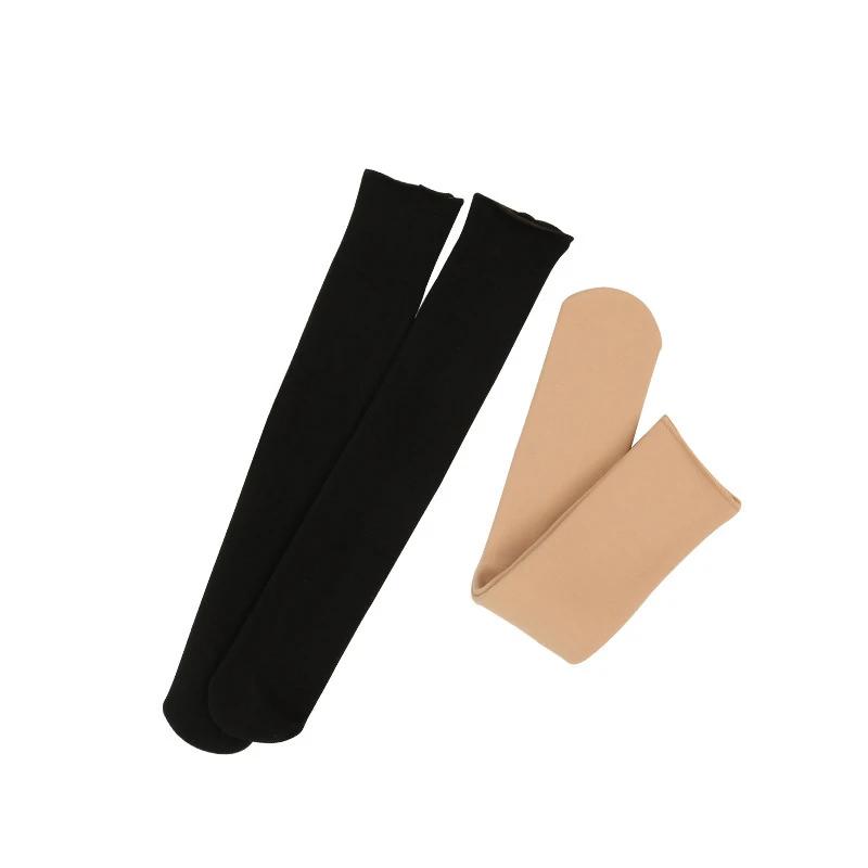 Neue Herbst Winter Erwachsene Warme Mittelschaft Bodensocken Plüsch Verdickt Thermisch Herren Damen Mode Einfarbig Samt Schnee Socken