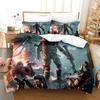 3d Anime Game Warface Breakout Bedding Set Printed Bed Set With Pillowcase Duvet Cover Soft Single Double Queen Super King Size