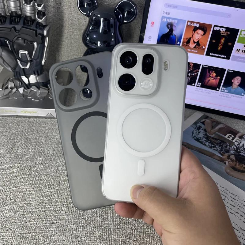 For OPPO Find X9 Pro Case Hard Matte Simple Light And Thin Magnetic Protect Phone Cover For OPPO Find X9 X9Pro 5G Shell Bumper