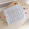 3D Heart Star Pentagram Silicone Nail Mold DIY Nail Art Sweet Transparent Manicure Decoration Creativity Template for Nail Charm