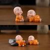 Resin Crafts Mini Cute Desktop Decor Garden Trinkets Small Ornament Buddha Ornaments Mini Figurine