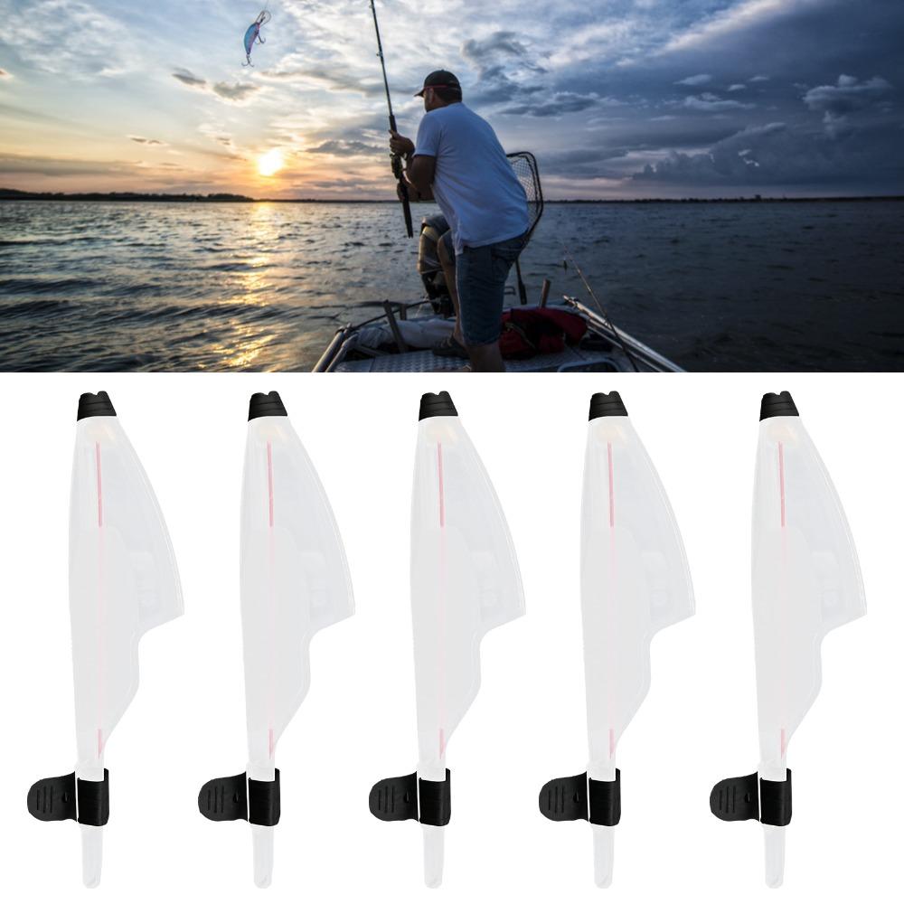 5PCS PVC Fishing Rod Tip Cap 3 Sizes Telescopic Fishing Rod Cap Rod Top Cover Fishing Accessories