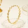 Crystal Bracelets Retractable Ring Bracelet Women Jewelry Accessories Flexible Finger Buckle  Girls