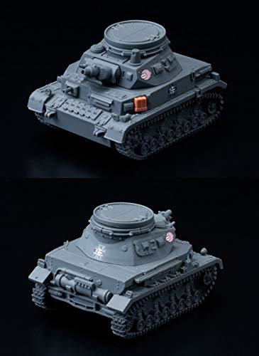 Mameshiki Girls & Panzer Series Mameshiki Nishizumi Miho Total Height Approximately 100mm PVC/ABS Painted Movable Figure