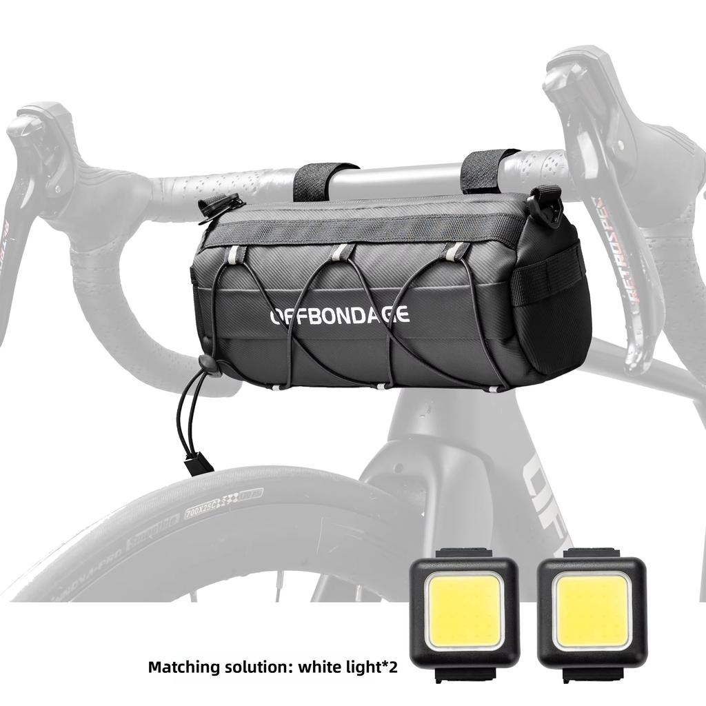 ESLNF Bike Front Bag Large Capacity Storage Outside Waterproof Multifunction Riding Bag Mountain Bike Front Bag Bike Accessorie