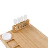 Bamboo Wooden Cheese Board with Cutlery Set Cheese Tray Cheese Cutting Board 13 Piece Set Dinner Plate Fruit Plate Snack Plate