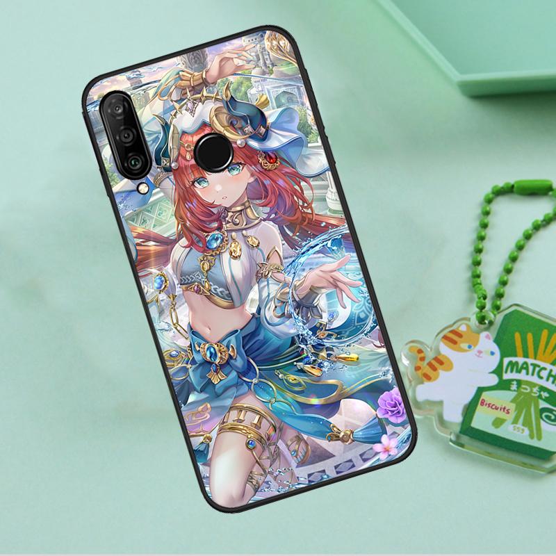 Genshin Impact Nilou For Huawei Nova 12i 12s 7i 8i 11i 9 10 SE Y90 Y60 Y70 Y72 Y61 Y91 P30 P40 Lite P60 Pro Case