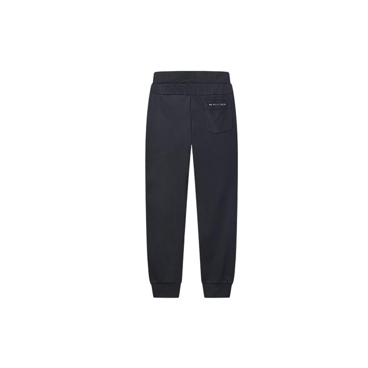 Fila Knitted Sweatpants Men's Legend Blue Moderate Cuffed Pants F11M028603FNV