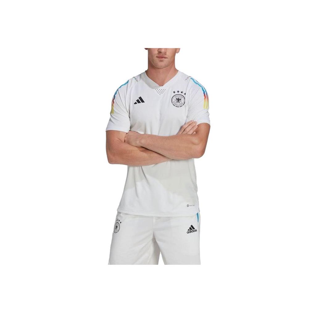 Adidas Crew Neck Pullover Short Sleeve T-Shirt Men Tops White IC4375