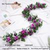 Artificial Rose Vine Floral Ceiling Decor