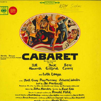 LP Record JOHN KANDER, FRED EBB - Cabaret YS857C CBS SONY Japan Soundtracks & Musicals Used