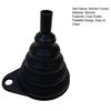 Kitchen Funnel Food-Grade Silicone Foldable Funnel Easy To Clean Collapsible Kitchen Funnel Bottles Vials Perfume Container