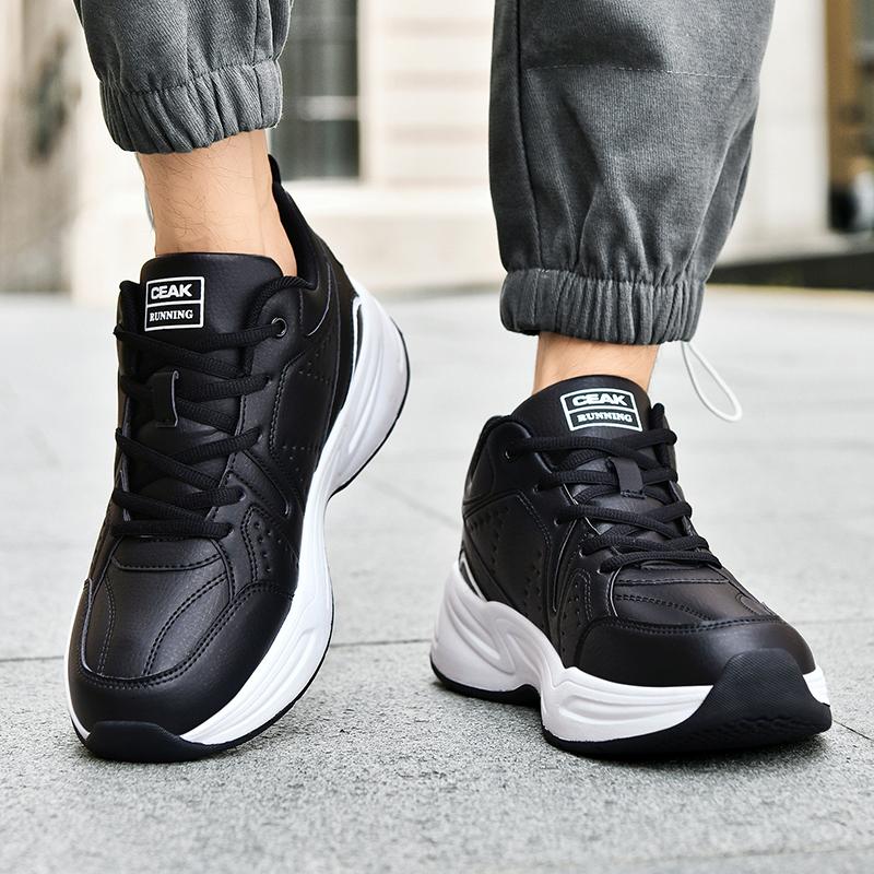 Men's casual sports shoes new outdoor four season versatile fashion comfortable thick soled anti slip running fashion sneakers