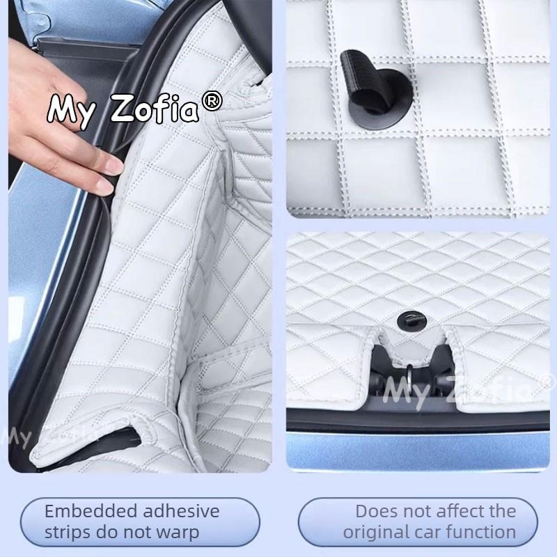For BYD SEAL 08 2026 2027 Auto Carpet Interior Modification Full Enclosure Trunk Pad Car Leather Trunk Pad Interior Accessories
