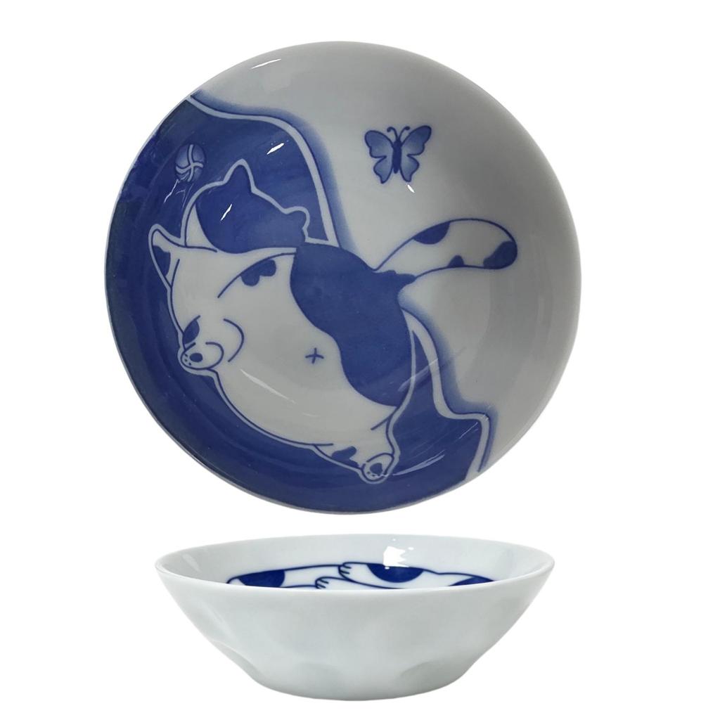 Cartoon Cat Ceramic Snack Dish - Cute Vinegar & Seasoning Plate for Home