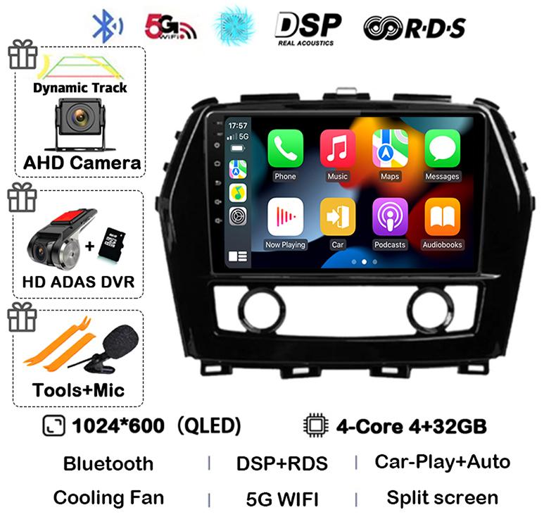 Android 14 DSP For Nissan Maxima 2011 2012 2013 2014 2015 2016 2017 2018 Car Radio Vedio Multimedia Player GPS Navigation Stereo