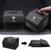 Car Valve Trunk Storage Box Organizer Foldable Stowing Tidying Container Bag For Tesla Model 3 Y S X 2021 Roadster Cybertruck