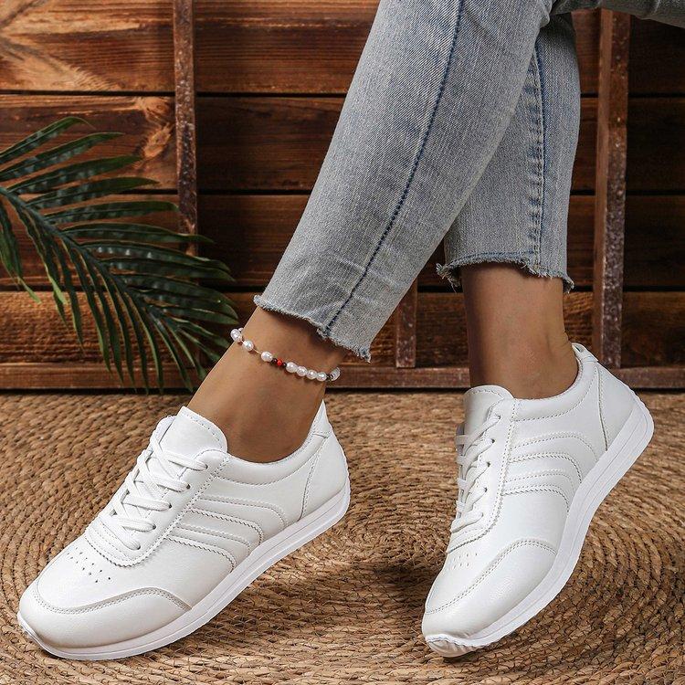 Women's Fashionable Versatile Not Tired Feet Outdoor Travel Lightweight Not Tired Feet Arch Support Casual Sneakers