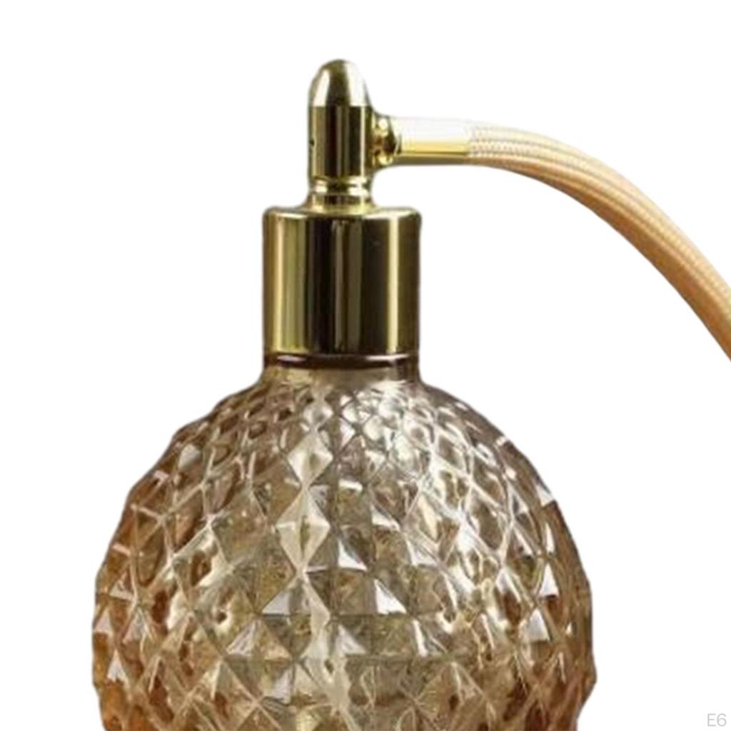 Classic Leakproof Glass Perfume Spray Bottle, Dispenser for Store, Travel,