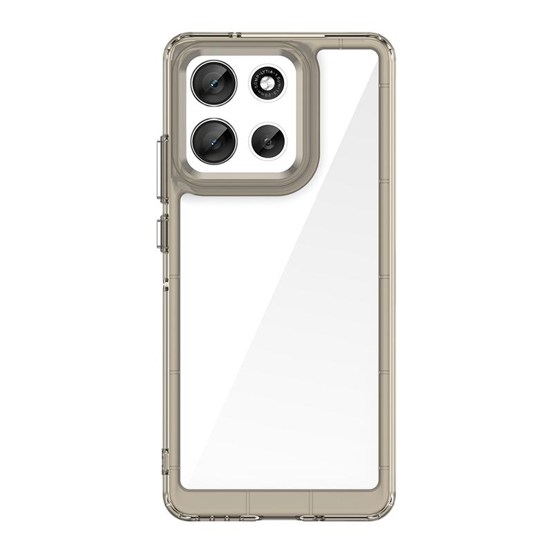 For Motorola Moto G86 Case Motorola Moto G86 Cover Anti-Scratch Shockproof Clear PC + Silicone Protective Phone Cover Moto G86