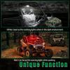 Universal Überrollbügelhalterung Domleuchte LED Lampe Weiß & Rot Für UTV ATV Golfwagen
