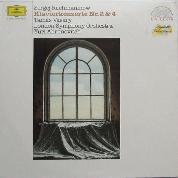 LP Record SERGEI VASILYEVICH RACHMANINOFF , T - Klavierkonzerte Nr.2 & 4 4190611 Deutsche Grammo 1986 Europe Classical Used