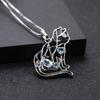 Original Designer Irregular Geometric Gemstone Pendant, Personalized Style 925 Silver Inlaid with Natural Colored Gemstone Necklace Pendant