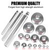 Bearing Disassembly Tool Repair Kit 17 Pcs/Set Seal Driver Installer Remover Automotive Tools Aluminum Wheel Bearing Kit