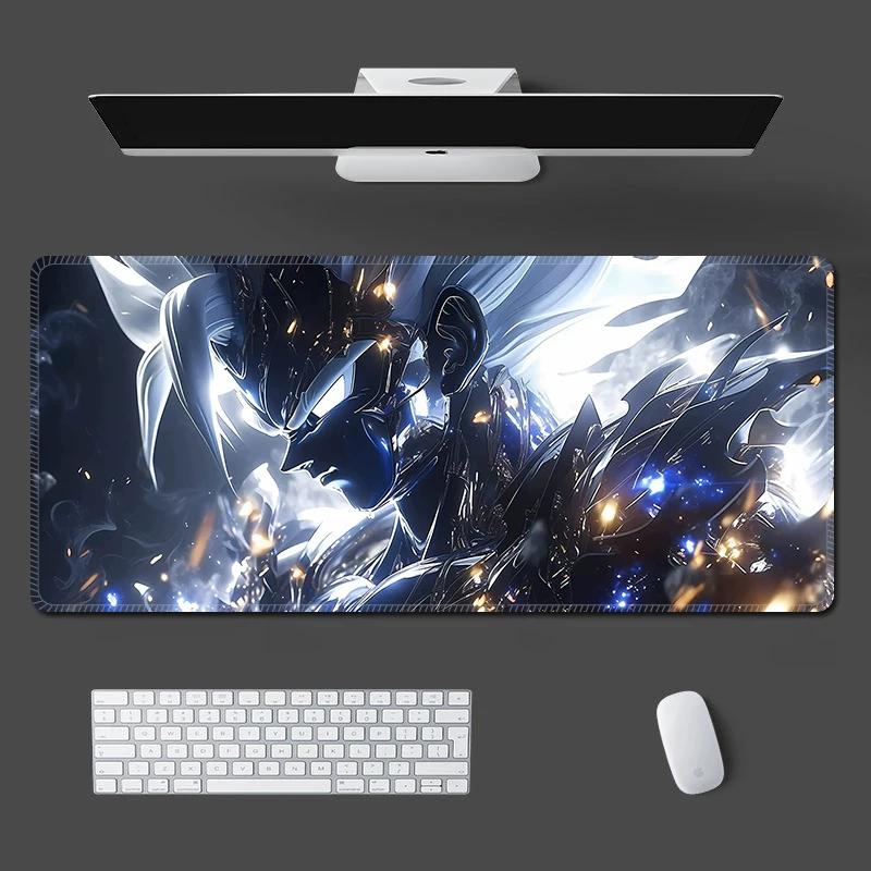 Men's Mouse Pad Leather Anime Dragon Ball Waterproof Anti-Slip Mouse Pad Son Goku Desk Pad Customized Locking Laptop Keyboard Pad Student Writing Pad