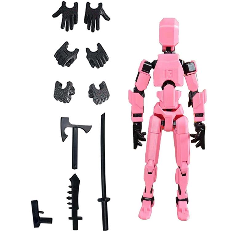 Robot Mutaforma Mobile Multi-Articolato 3.0 Manichino Stampato in 3D 13 Action Figure Giocattoli Bambini Adulti Giochi Genitori-Figli