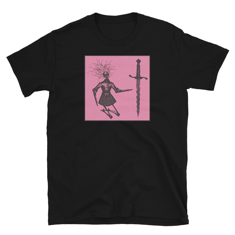 

Kneel for thy Needs, Horror, Occult, Tarot, Printed T-Shirt Tops Tee 4XL