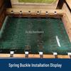 Zigzag Spring Repair Kit for Sofa Sagging - Includes Clips and Straps for Easy Fix