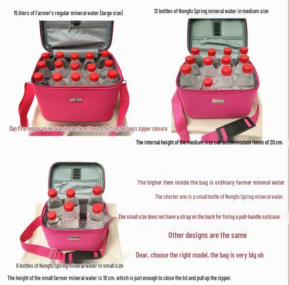 Women's Multi-layer Beauty Makeup Storage Bag - Large Capacity Handheld Organizer with Print Design