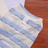 Striped Cat Sunscreen Vest Breathable Dog Summer Clothes Dog Traction Suit  Indoor Outdoor