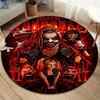 Bray Wyatt,WWE Round Area Rug,Carpet Rug for Living Room Bedroom Sofa Playroom Decor,Non-slip Floor Mat