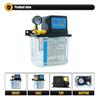 1L 2L Lubricant Pump Automatic Lubricating Oil Pump with Pressure Gauge CNC Electromagnetic Lubrication Pump Lubricator