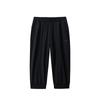 Comfortable Knitted Cropped Casual Shorts Women Shorts Black 162527326-1
