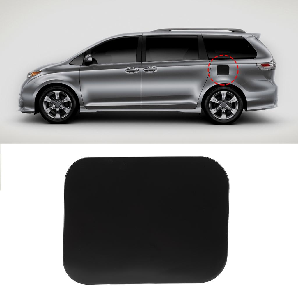 Fuel Gas Cap Door Cover 77350‑08020 Impact Resistant Metal Fuel Gas Tank Door Filler Lid Cover for S