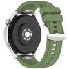 Adjustable Soft Silicone Watch Straps 22mm Press Button Closure Waterproof Lightweight Watch Band for Watch GT6