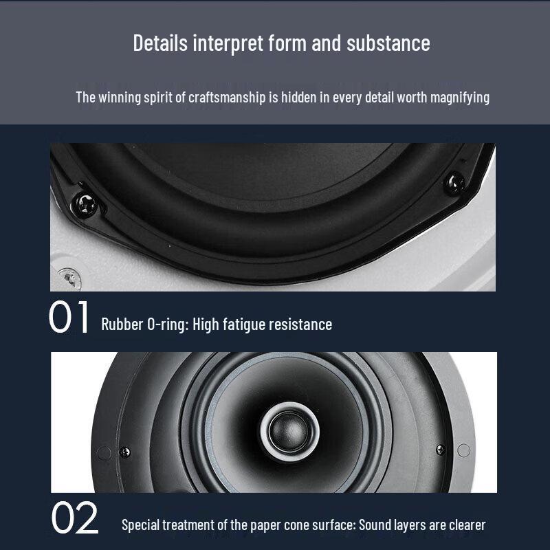 TAKSTAR EBS-630A Embedded Ceiling Speaker CN plug (adapter included)