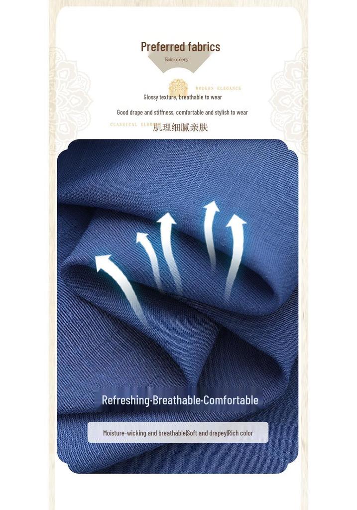 Summer T-Shirt Set for Women Aged 60-70: Lightweight Pajamas for Grandmothers & Mothers