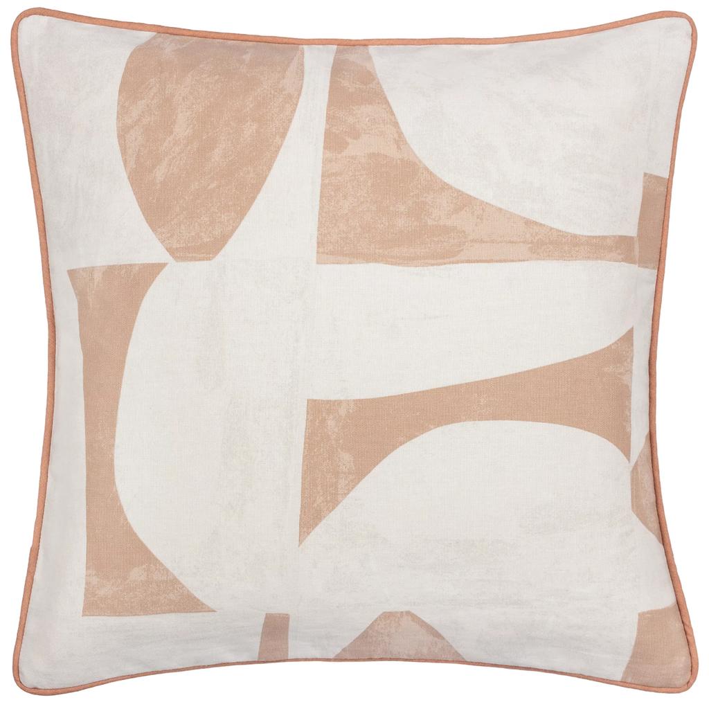 Hoem Carro Piped Abstract Cushion Cover