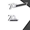 70TH ANIVERSARY BADGE Emblem 3D Sticker ABS Badge For LJ76 LJ78 LJ79 LC200 LC300 FJ150 LAND CRUISER TOYOTA Body Decoration