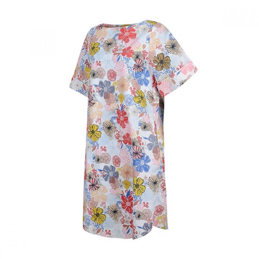 Oilily Flower Pattern Dress Ow9sgop021 