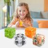 1/2Pcs 3D Puzzle Maze Cube Educational Brain Teaser Handheld Rolling Ball Maze Cube Spatial Recognition Logical Thinking Training Bead Maze Toy