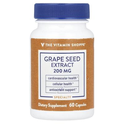 Grape Seed Extract, 200Mg, 60 Capsules