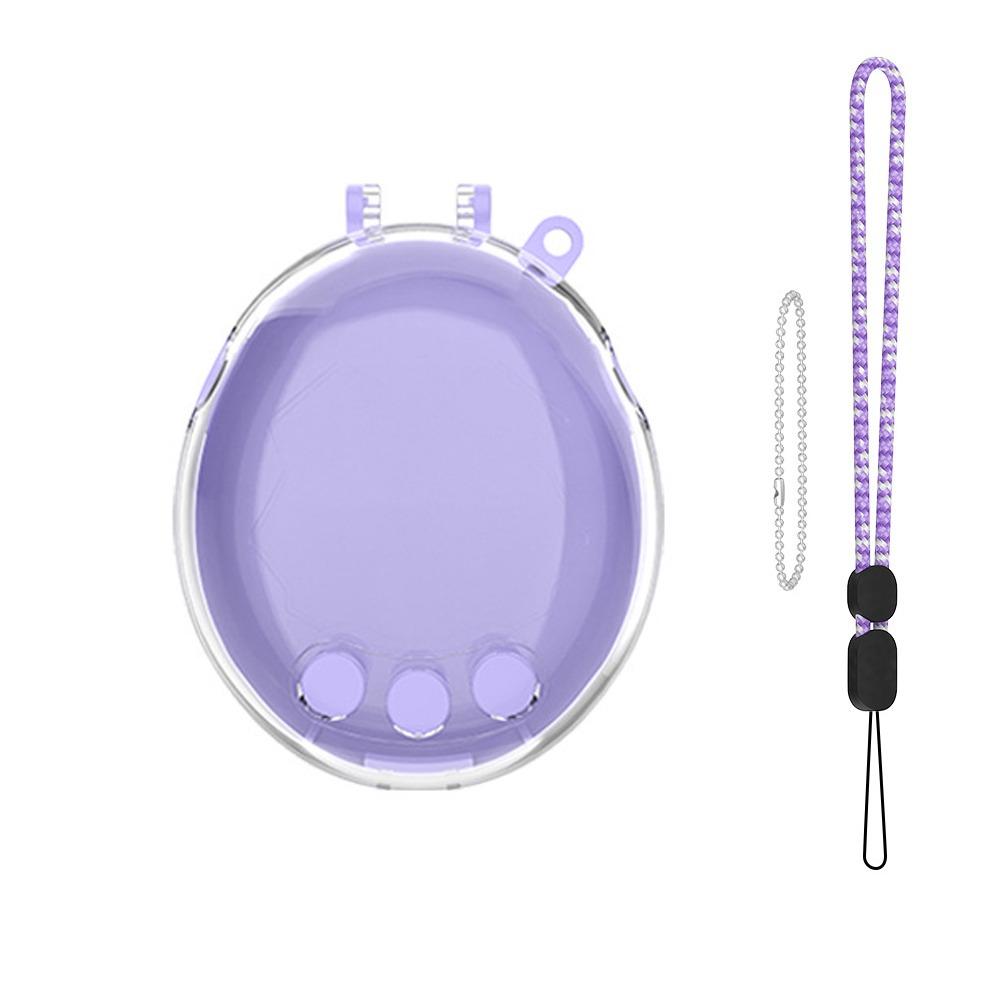 

Transparent Protective Case Dustproof Anti-Scratch Hard Shell Full Coverage Crystal PC Clear Cover for Tamagotchi Paradise